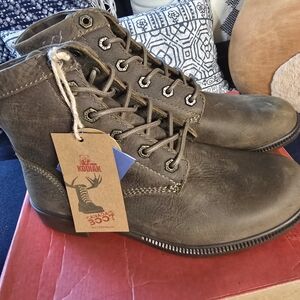 Kodiak Women's Brown Lace-Up Ankle Boots